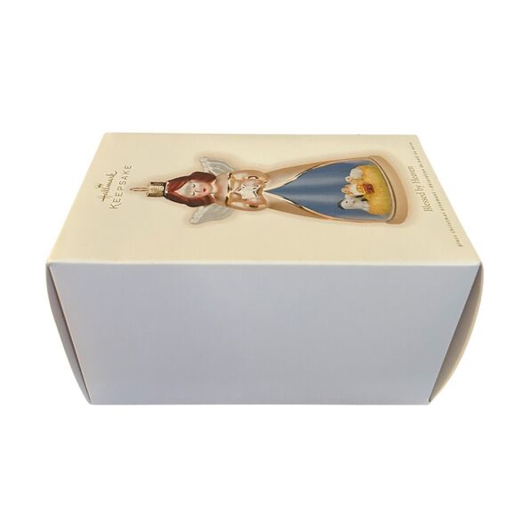Hallmark Blessed by Heaven Angel Glass Keepsake Christmas Ornament 2009 - Picture 5 of 7